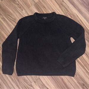 Quince women’s 100% organic cotton crewneck fisherman sweater